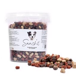 Snack It Semi-Moist Mini Hearts Mix Korn & Glutenfri 500g